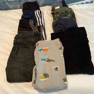 Assorted size 4T boys sweatpants (9 in a batch)